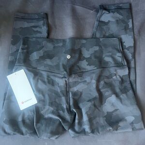 lululemon Charcoal Camo Leggings